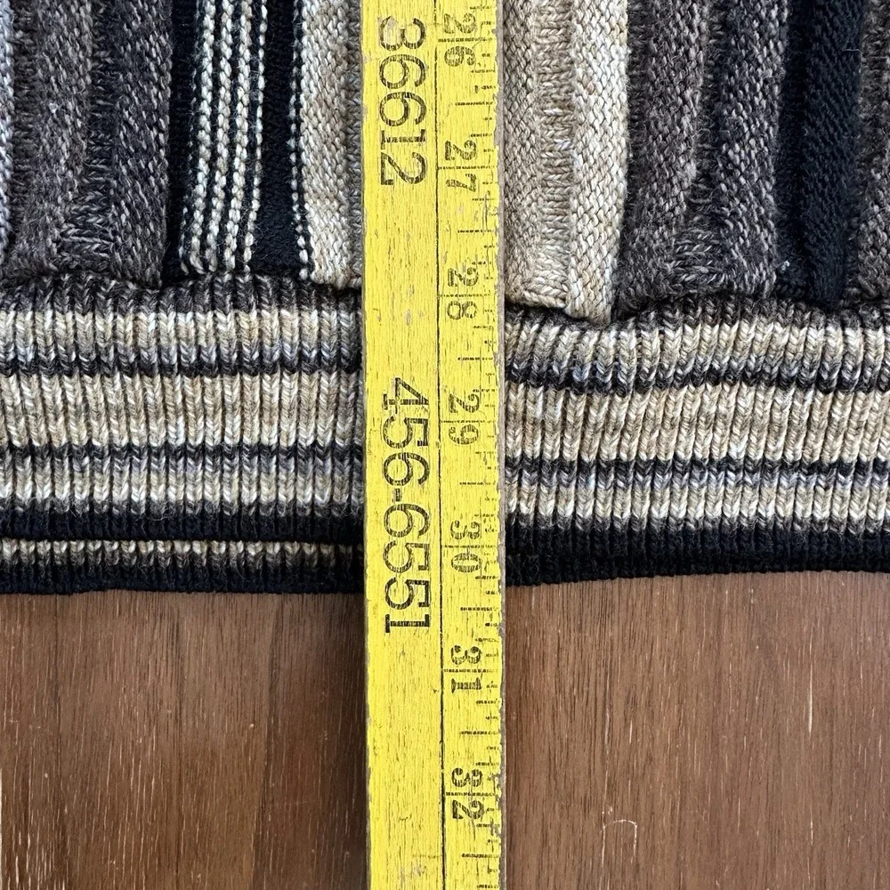 Vintage Protege Collection XXL Coogi Style Crew‎ Multicolor Sweater Made In USA